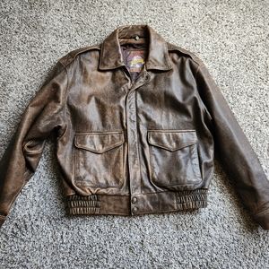 Wilsons Leather vintage bomber jacket